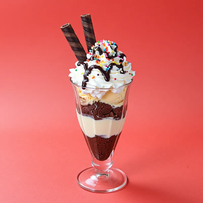 チョコブラウニーパフェ