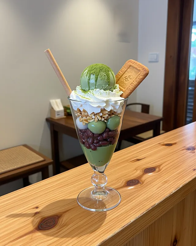 抹茶パフェ
